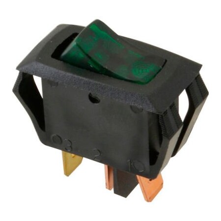 Allpoints Allpoints 2171152 Switch, Rocker, On/Off, Dpst, Lt For Server Products 2171152